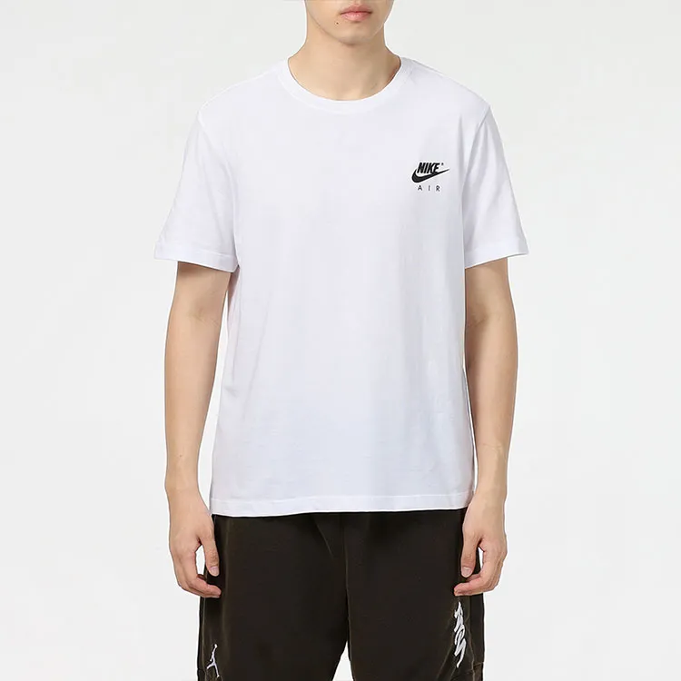 Nike T Shirts Men White-2