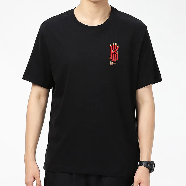 Nike T Shirts Men Black-2