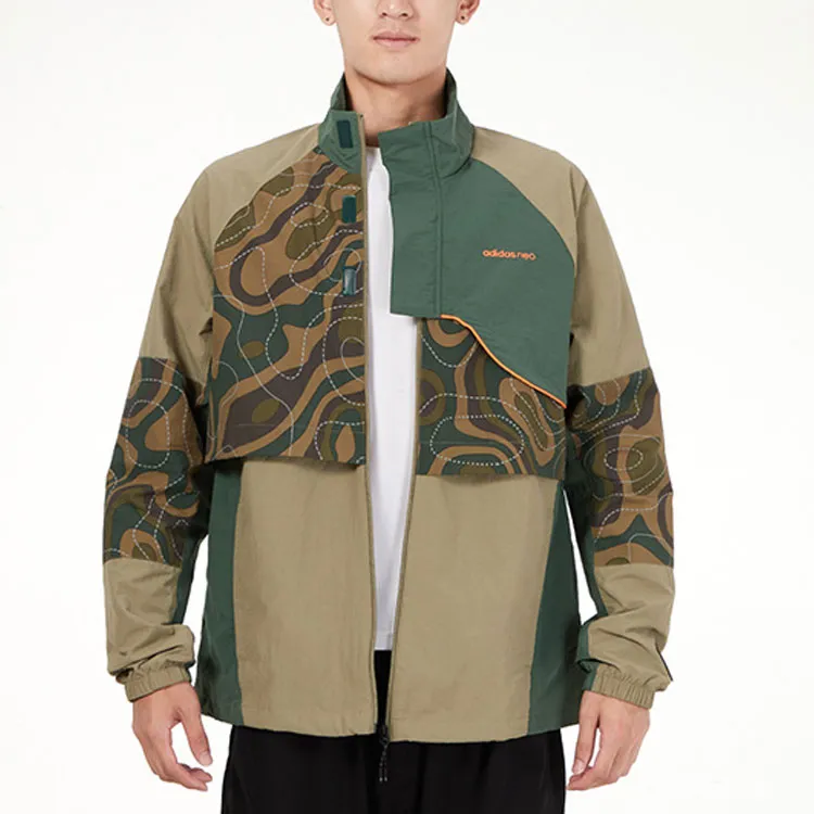Adidas Neo Jackets Men Army Green-2