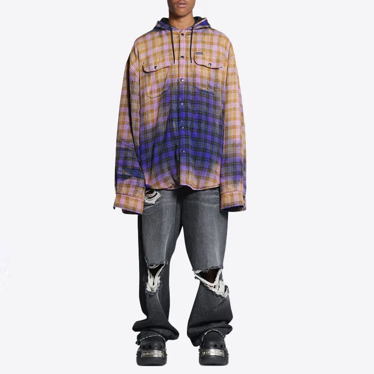 Balenciaga Bleached Shirt-2