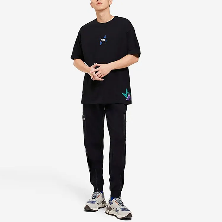 LiNing China Li Ning Cargo Pants Men Black-2