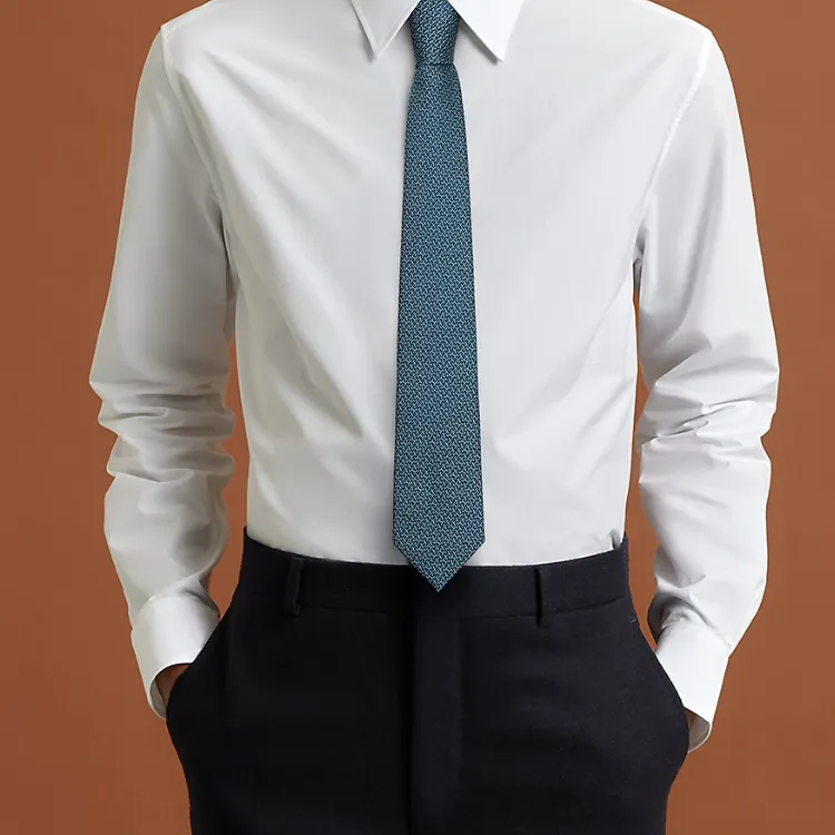 HERMES Brides De Gala Ties Men Blue-1