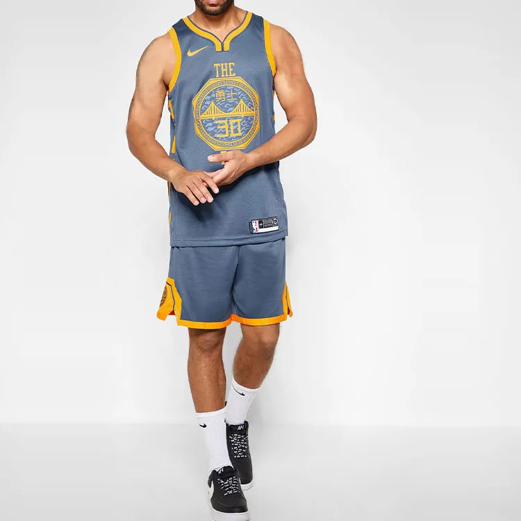 Nike Basketball Jerseys Men's Blue-2