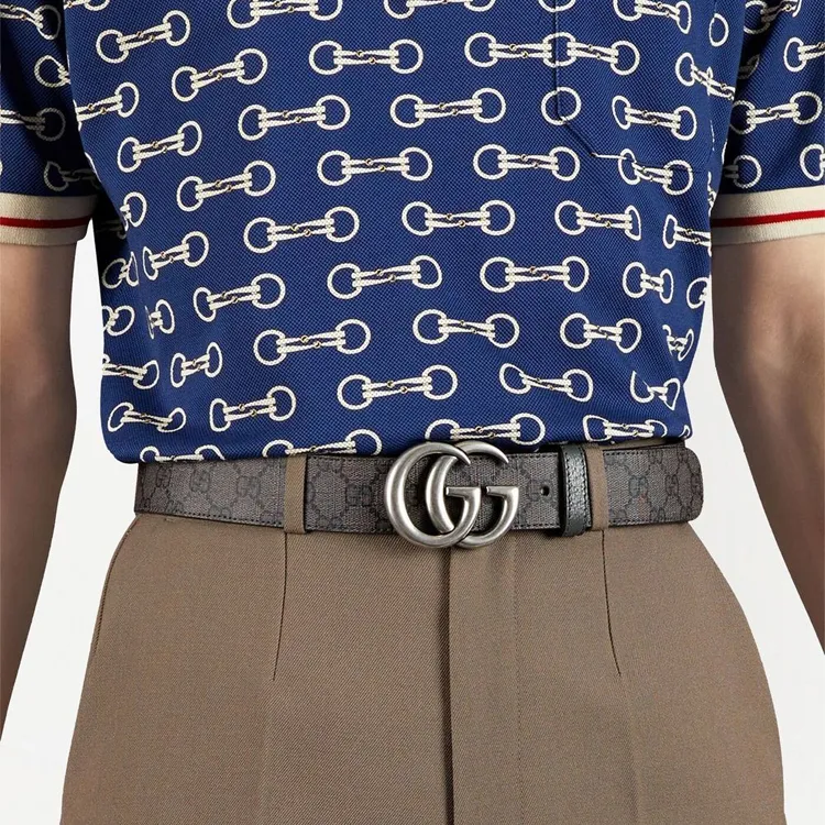 GUCCI Gg Marmont Reversible Belt-5