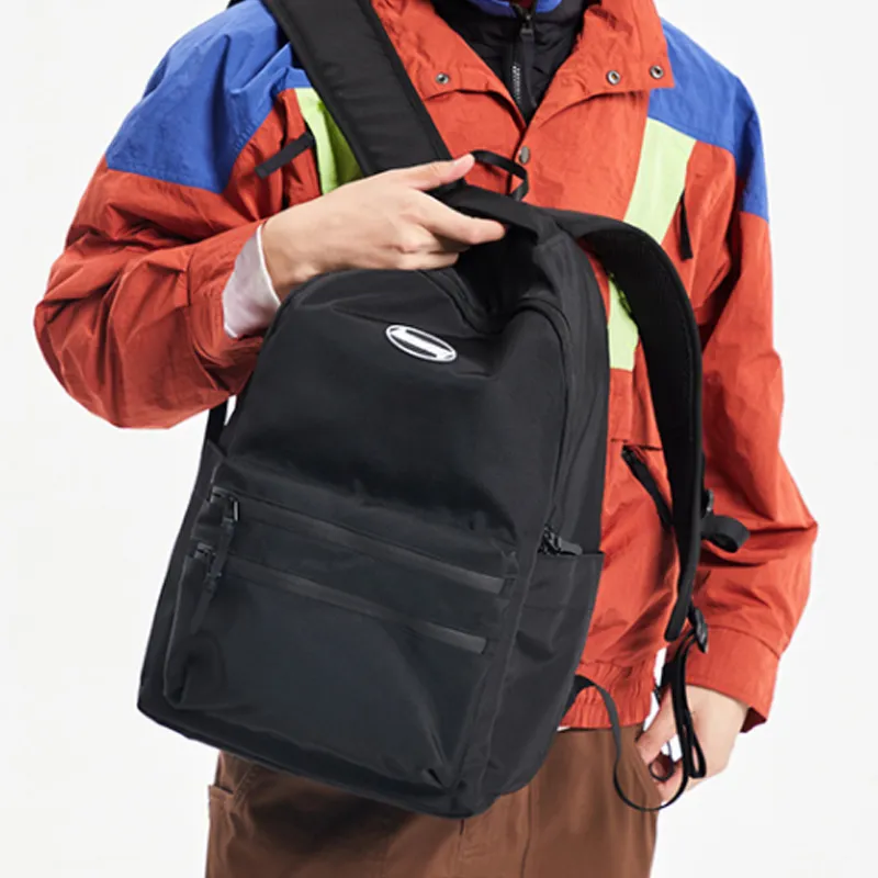 LiNing Polyester Backpack Regular Unisex Black-3