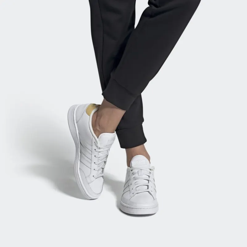 Adidas Neo Grand Court Se 'White Yellow' Women's-6