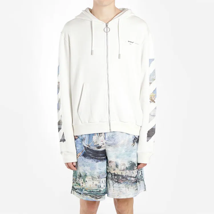 OFF WHITE Diag Colored Arrow Zip Hoodie-1