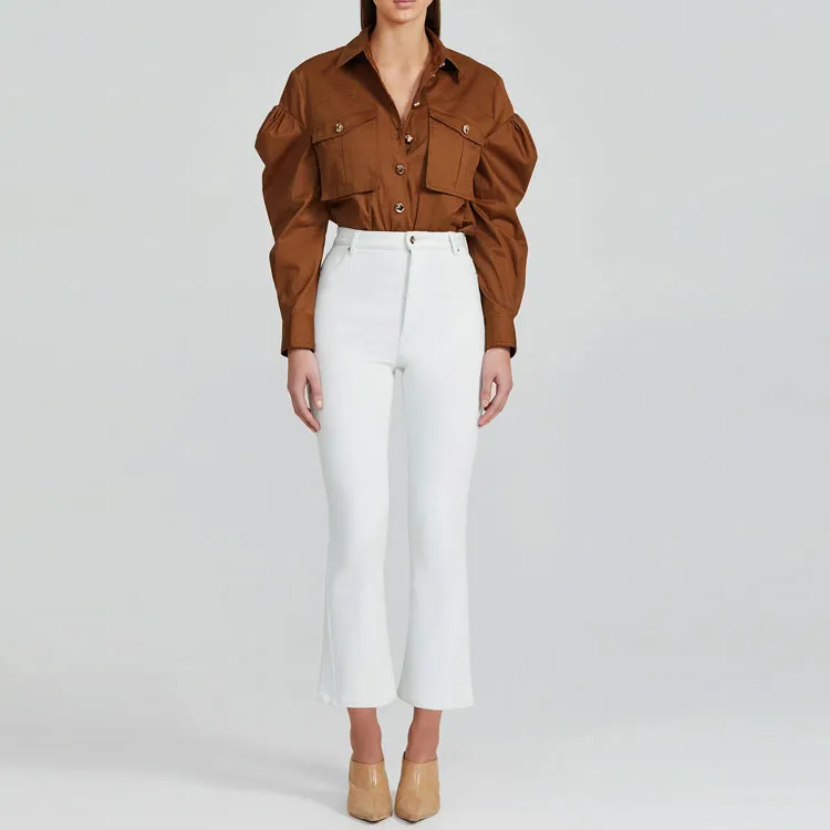 ACLER Jeans Women's Light Green-2