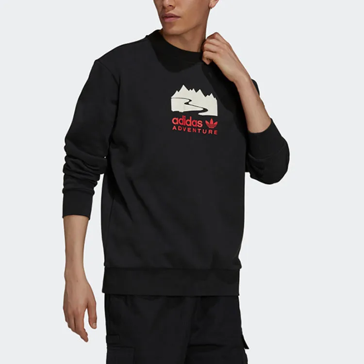 Adidas Originals Sweatshirts Men Black-2