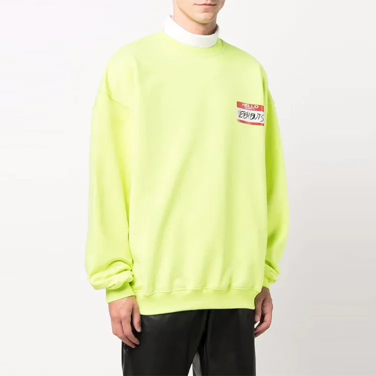 Vetements Sweatshirts Unisex Green-1