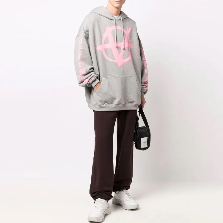 Vetements Sweatshirts Unisex Gray-1