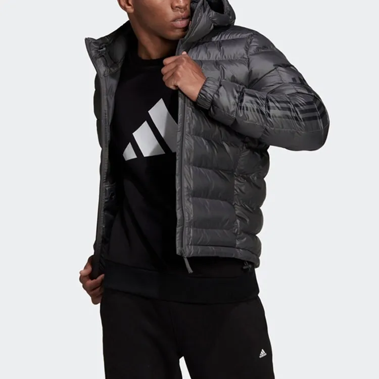 Adidas Puffer Jackets Men Dark Gray-2