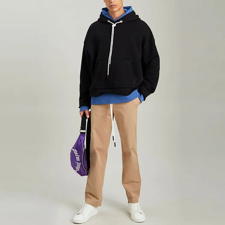 PALM ANGELS Double Layer Hoodie-2