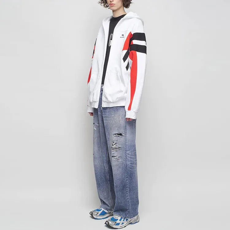 Balenciaga Sporty B Zip Up Tracksuit Hoodie-2