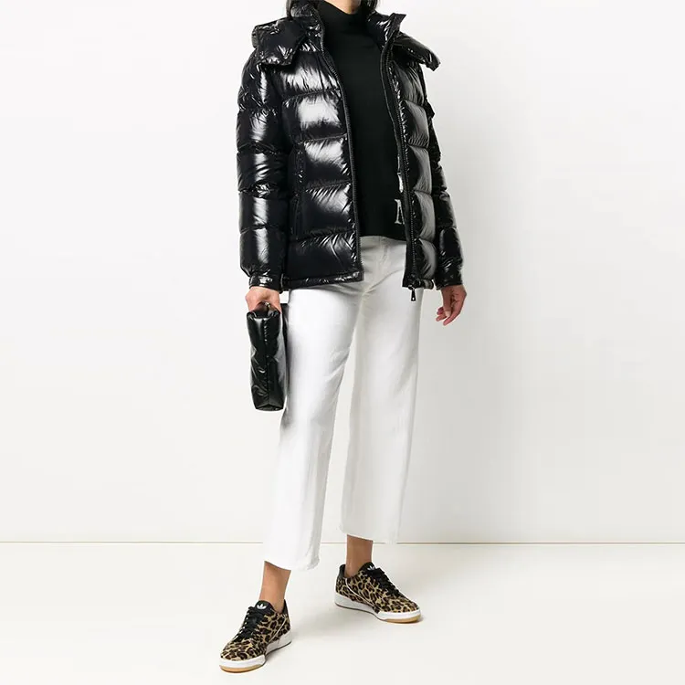 Moncler Mel Series Down Jackets Women's Black-1