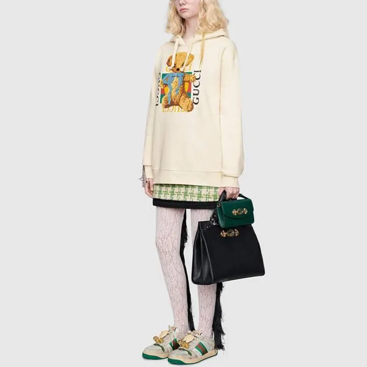 GUCCI Sweatshirt Women's Ivory White-1