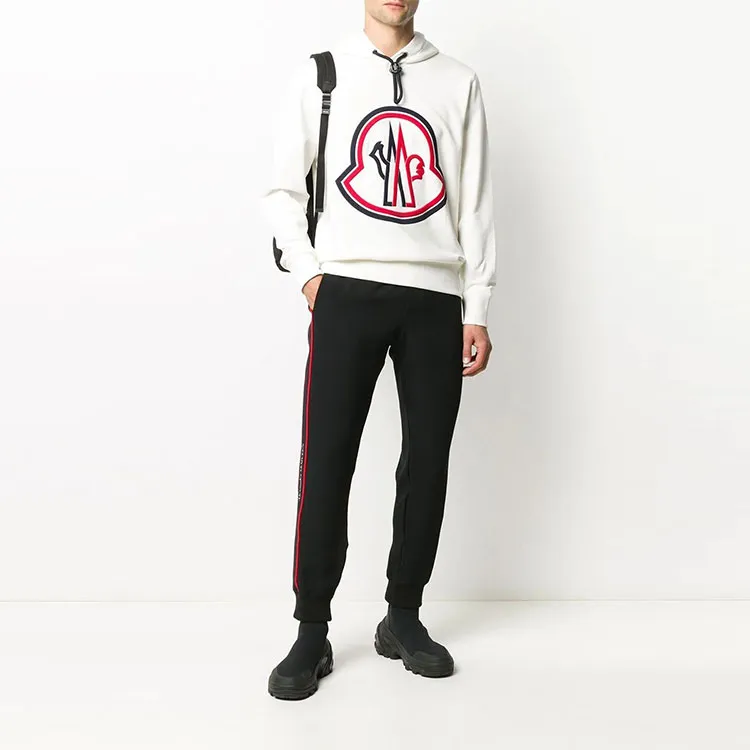 Moncler Logo print Cotton Hoodie-2