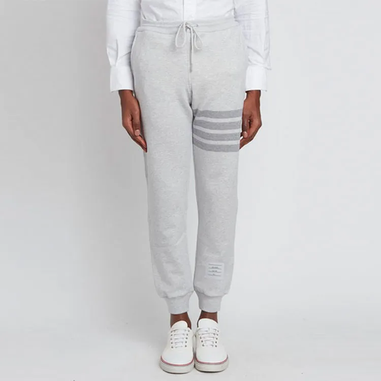 THOM BROWNE 4 Bar Striped Drawstring Pants-1