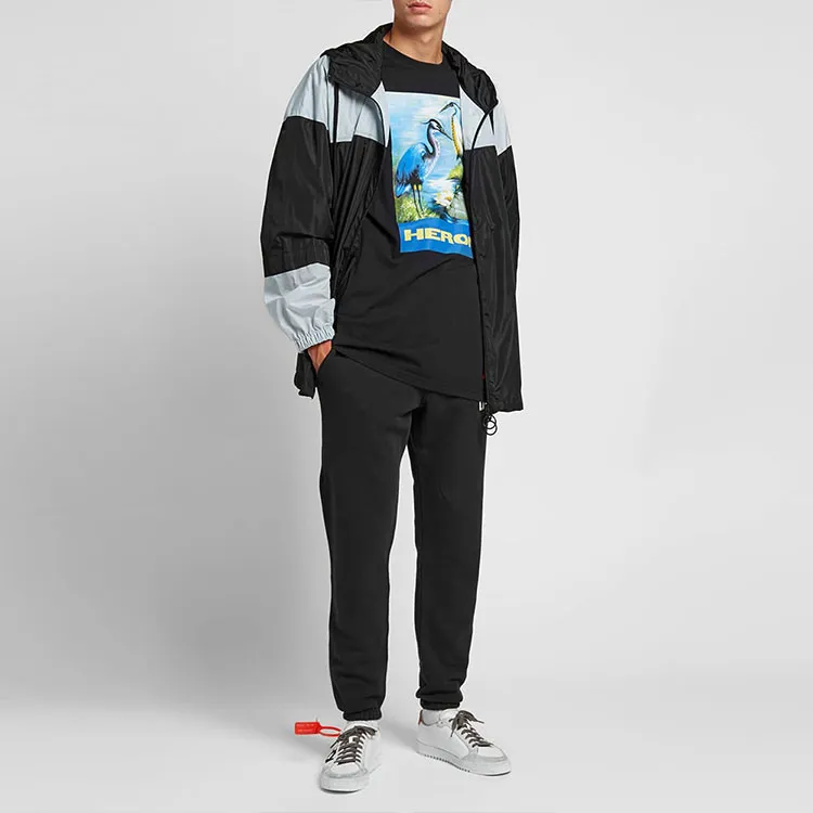 HERON PRESTON Heron Print Oversized T Shirt-1