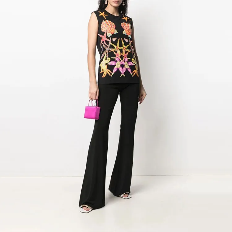 VERSACE T Shirts Women's Black-1
