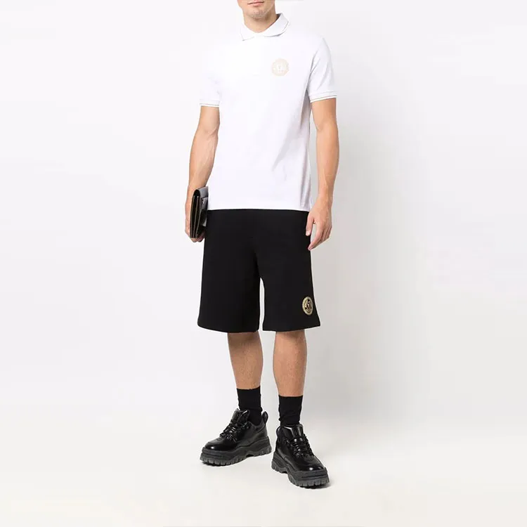 VERSACE JEANS COUTURE Polo Shirts Men White-3
