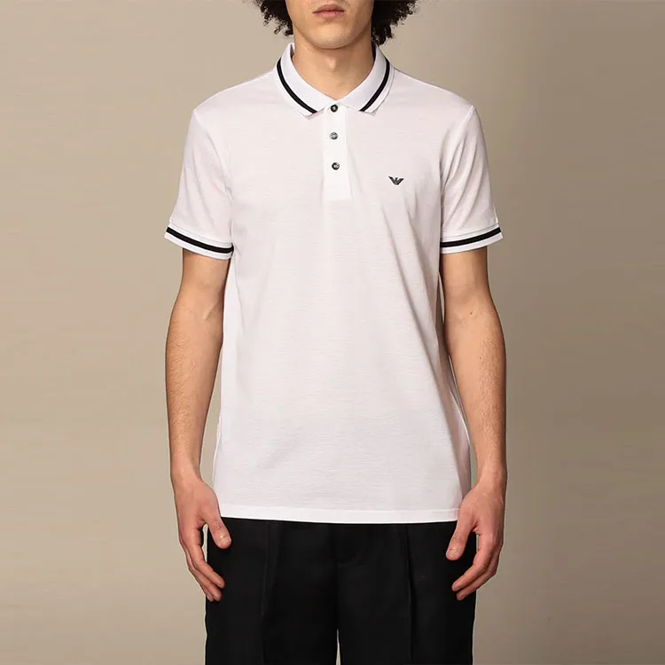 EMPORIO ARMANI Polo Shirt Men's White-4