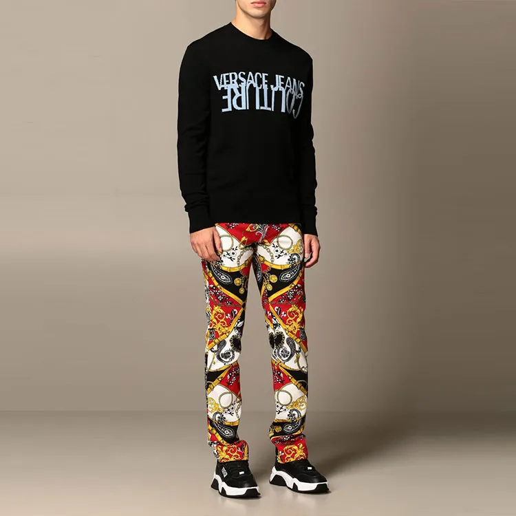 VERSACE JEANS COUTURE Knitwear Men's Black-2
