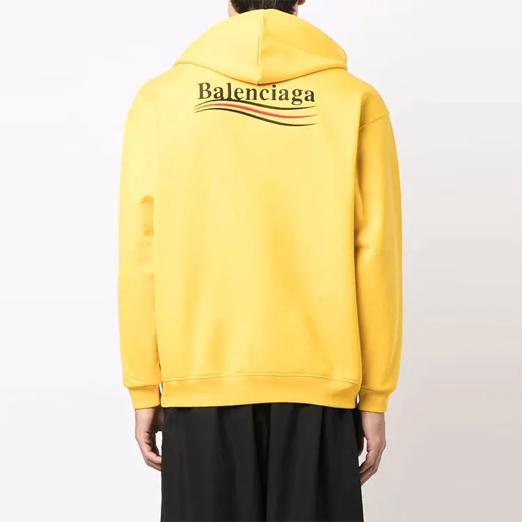 Balenciaga Sweatshirts Unisex Yellow-4