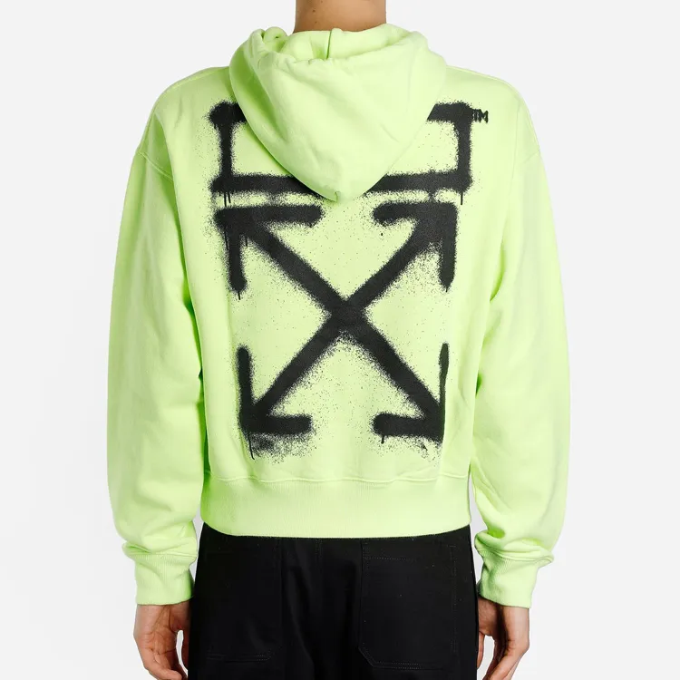 OFF-WHITE Ss20 Sweatshirts Men Neon Green-4