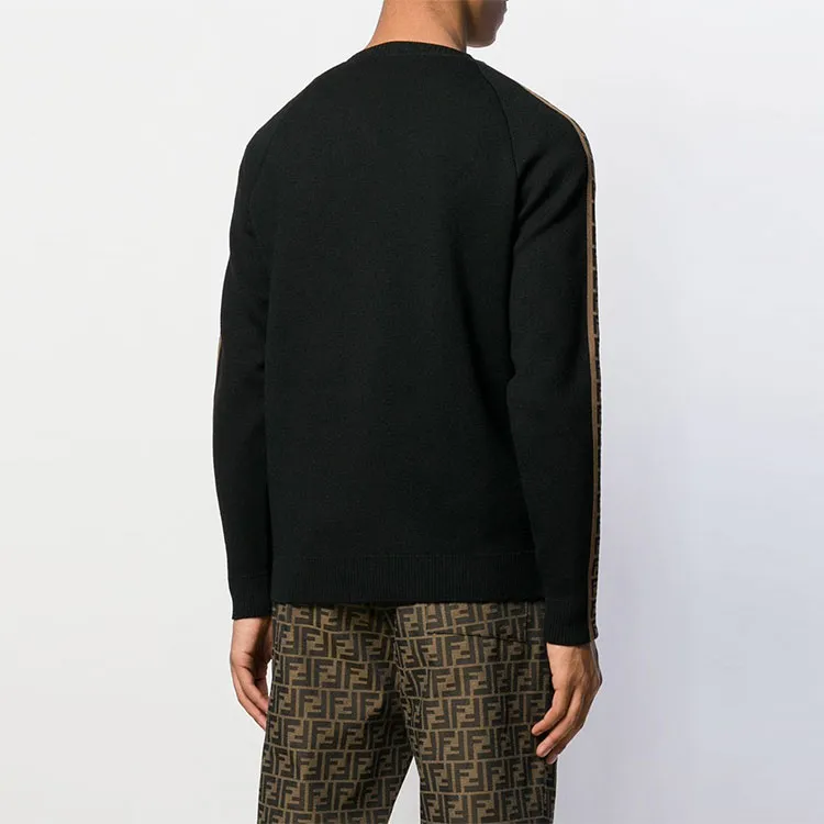 FENDI Knitwear Men's Black Brown-3
