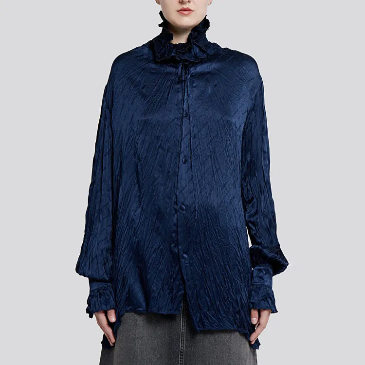 Balenciaga Shirts Women's Blue-2