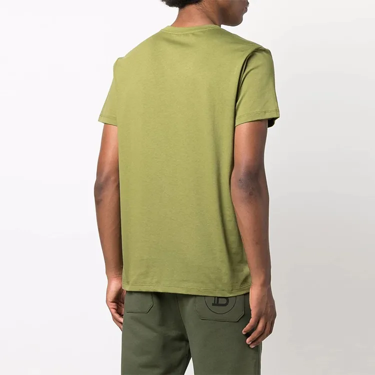 BALMAIN T Shirts Men Green-2