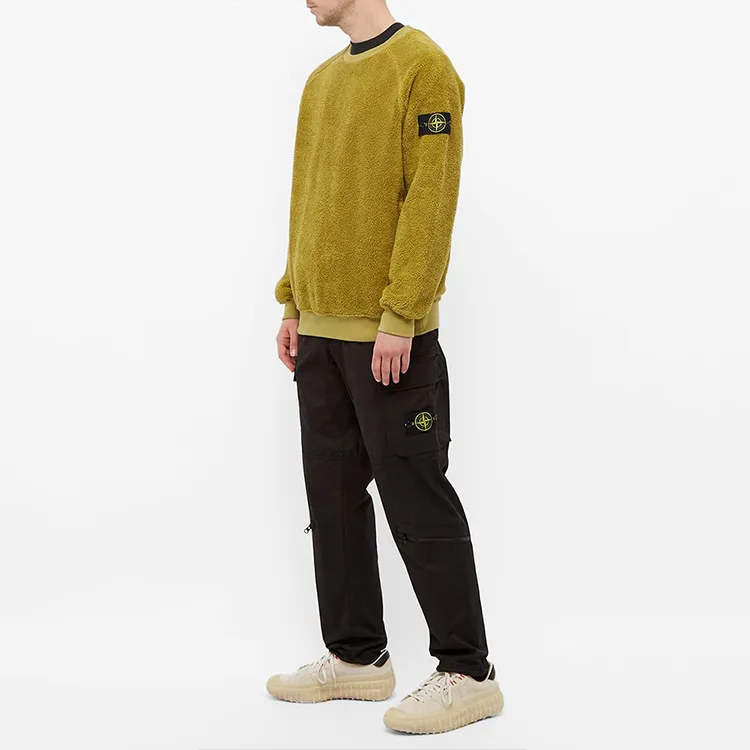 STONE ISLAND Sweatshirts Men Yellow-3