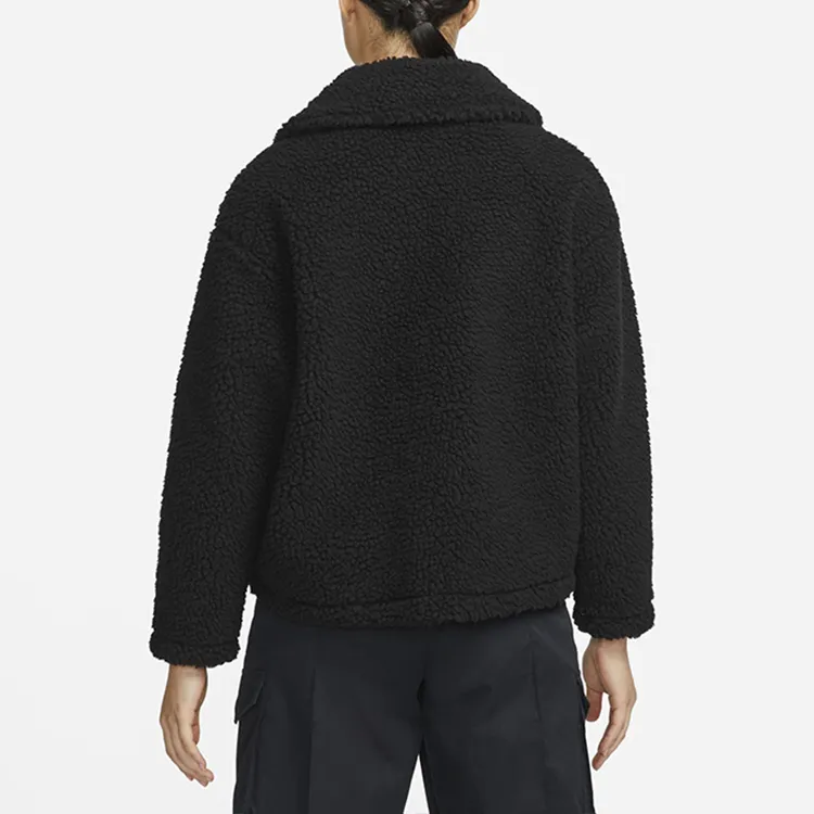 Nike Swoosh Women'ss Full Zip Jacket Asia Sizing Black/White-4