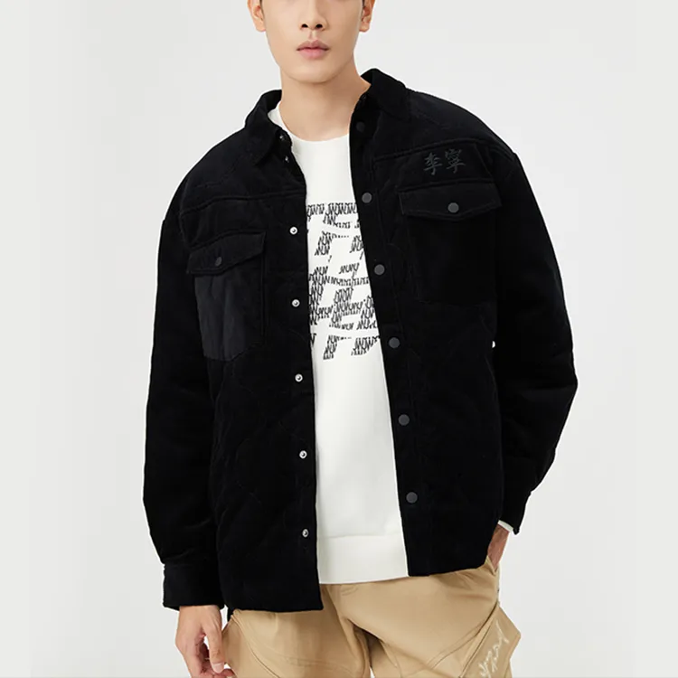 LiNing Puffer Jacket Winter Men's Black-2
