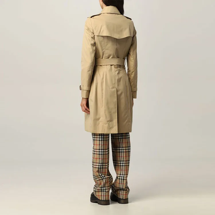 Burberry Mid length Chelsea Heritage Trench Coat-5