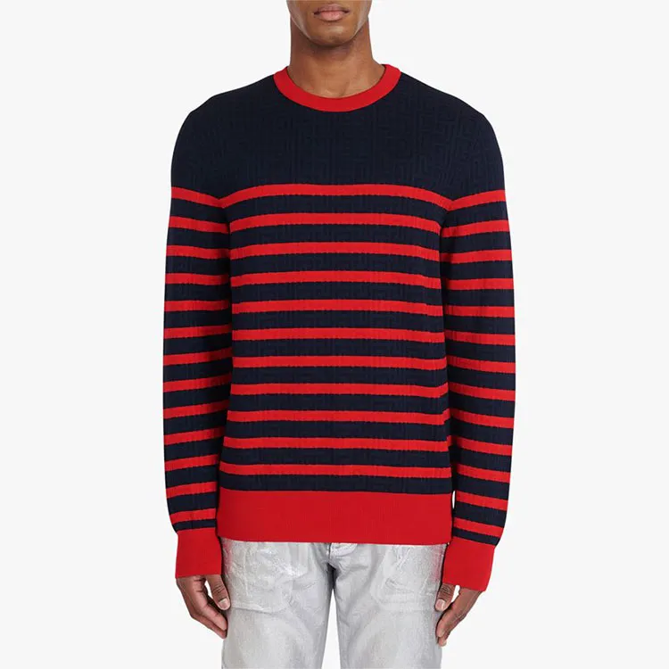 BALMAIN Sweaters Men Navy Blue-3