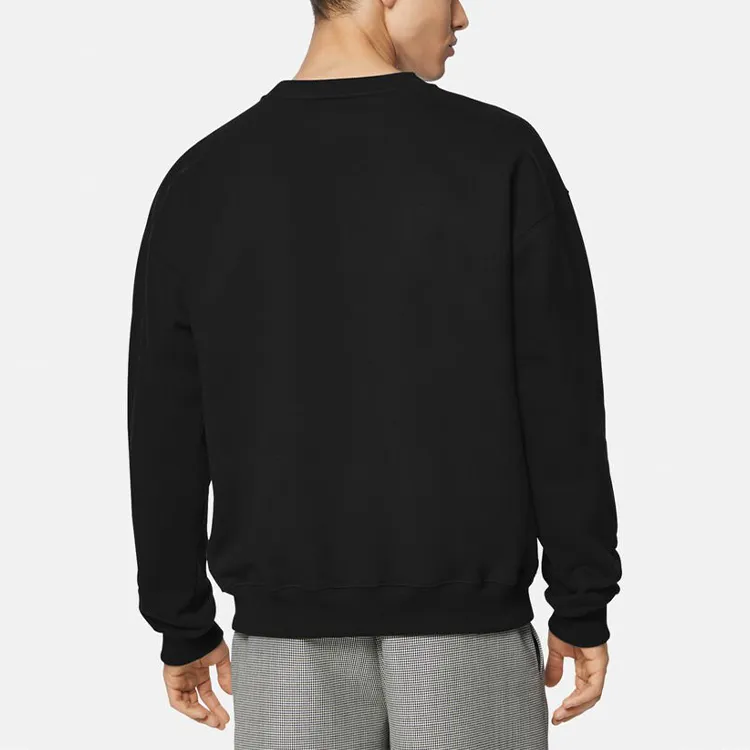 VERSACE Sweatshirts Men Black-3