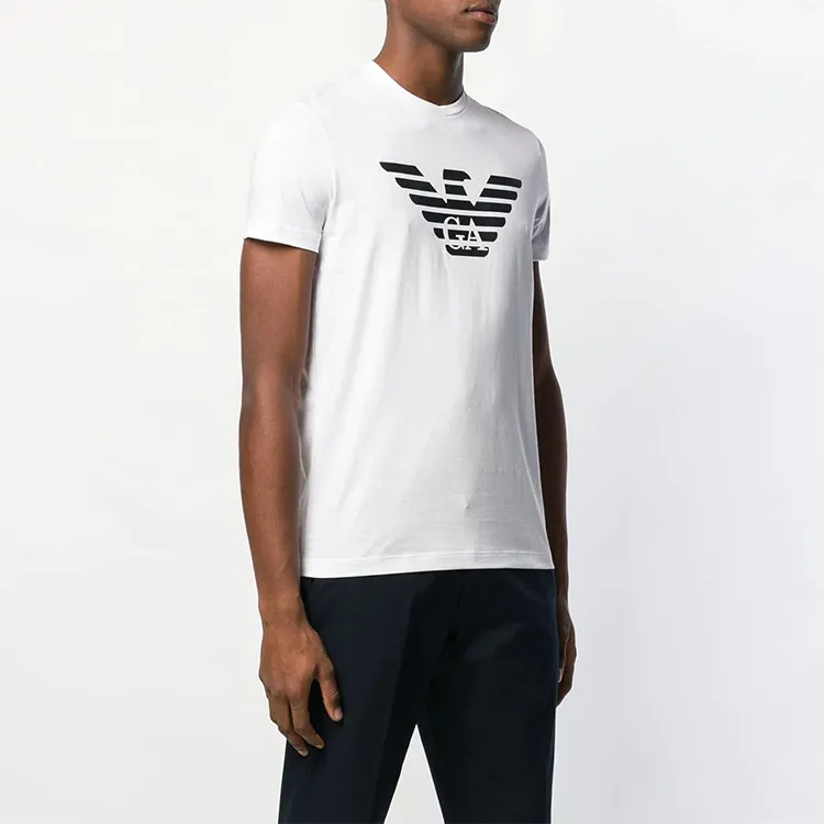 EMPORIO ARMANI Eagle logo T shirt-4