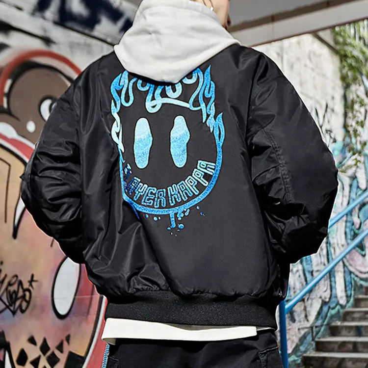 Kappa Solid Color Baseball Collar Puffer Jacket Unisex-3