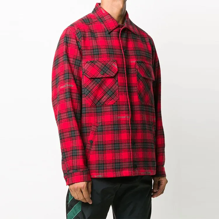 OFF WHITE FW20 Shirts Men Red-3