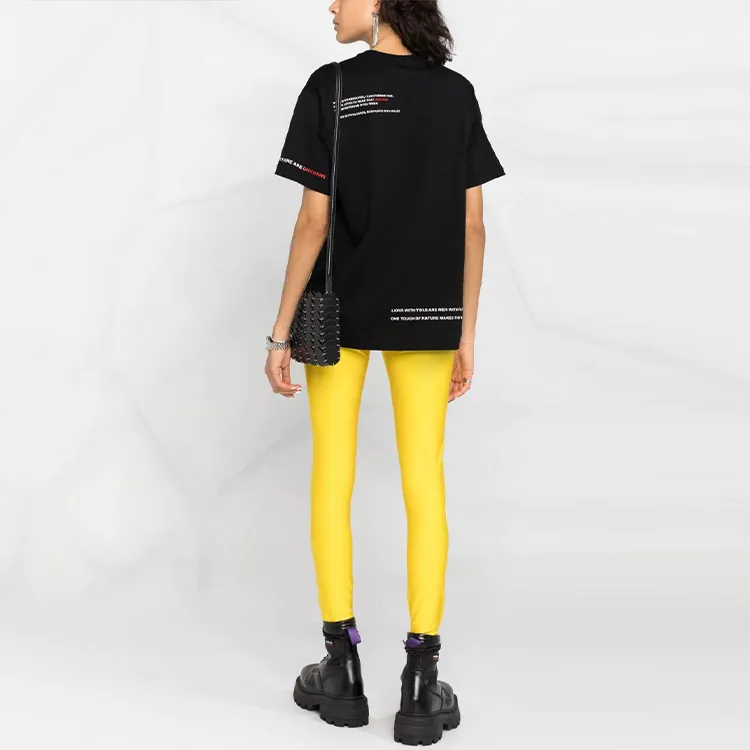 VERSACE JEANS COUTURE Leggings Women's Yellow-2