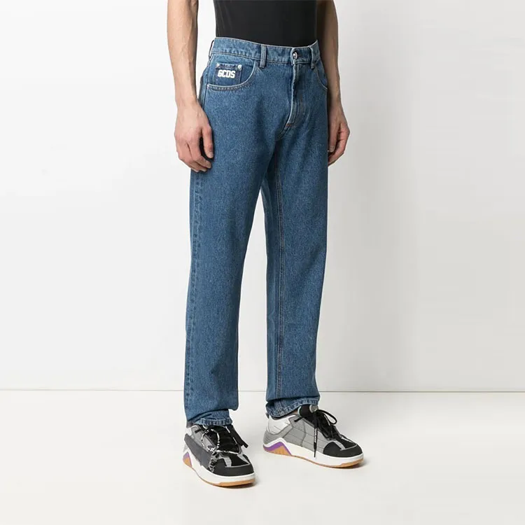 GCDS Jeans Men Blue-2