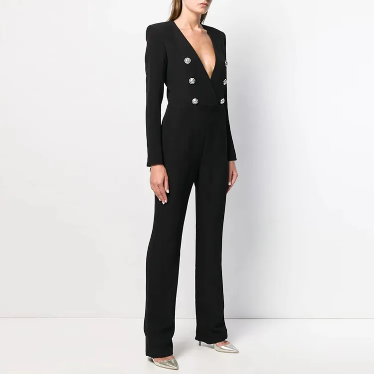 BALMAIN Jumpsuits Women's Black-3