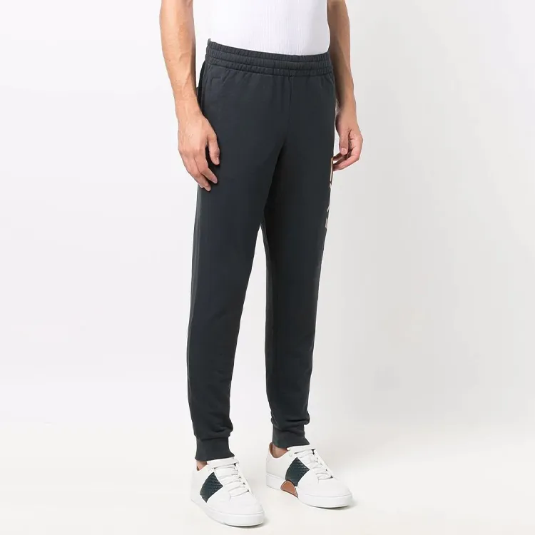EMPORIO ARMANI EA7 Knitted Sweatpants Men Blue-2