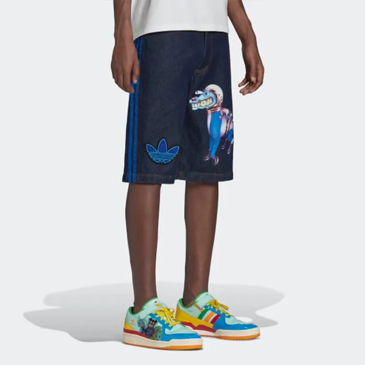 Adidas Kerwin Frost Lakeith Space Dog Denim Shorts-5