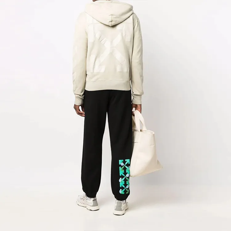 OFF WHITE Rubber Arrows Slim Hoodie-2