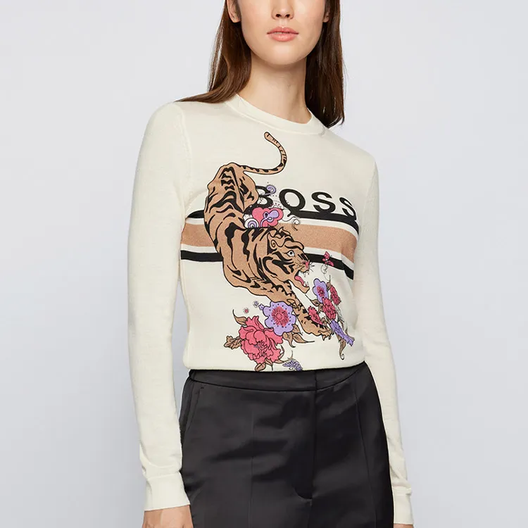 HUGO BOSS Sweater Women's White-1