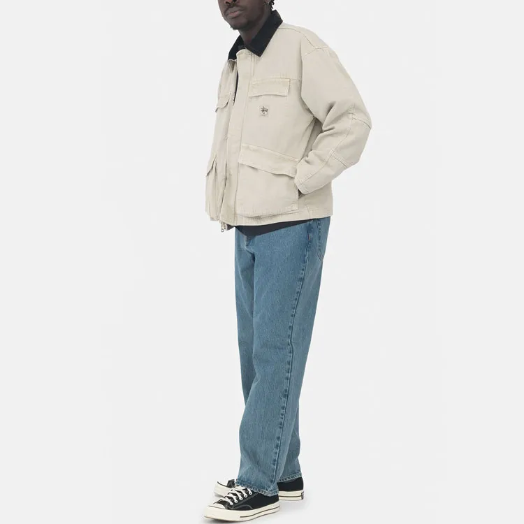 Stussy Washed Canvas Shop Jacket-14