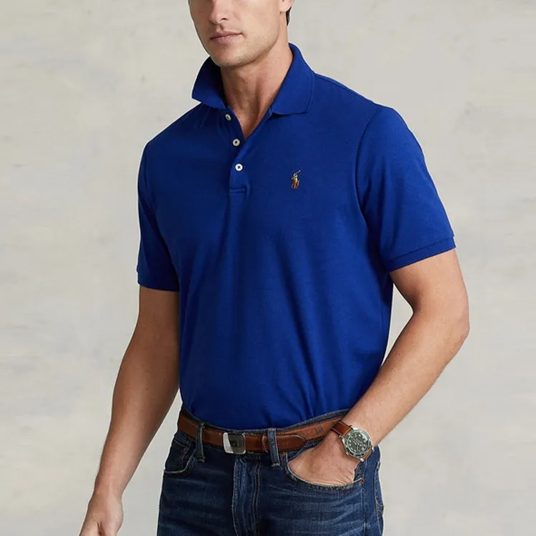 Polo Ralph Lauren Polo Shirts Men Blue-2